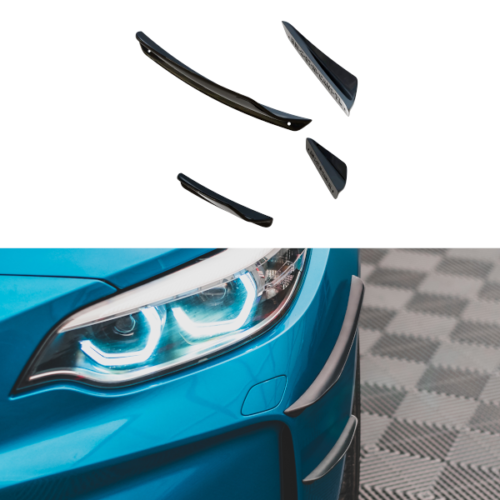 Priekinio bamperio sparneliai (Canards) BMW M2 F87
