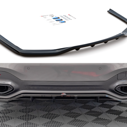 Maxton Design galinio bamperio apdaila (su vertikalėmis) BMW 7-er (G11/G12) (M-Sport) (Facelift)