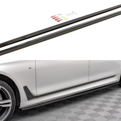 Maxton Design slenksčių apdailos BMW 7-er (G12) (M-Sport) (Preface/Facelift)