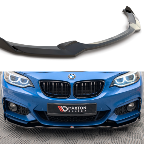 Maxton Design priekinio bamperio apdaila V1 BMW 2 (F22) (M-Sport)