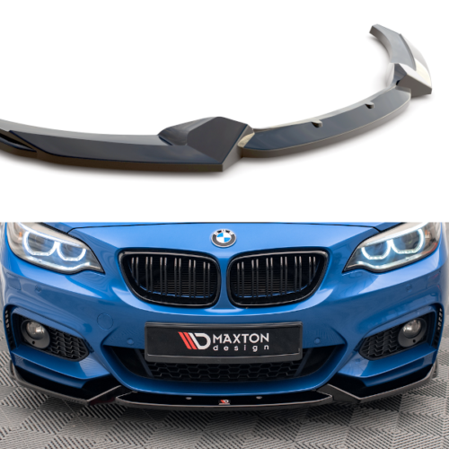 Maxton Design priekinio bamperio apdaila V2 BMW 2 (F22) (M-Sport)