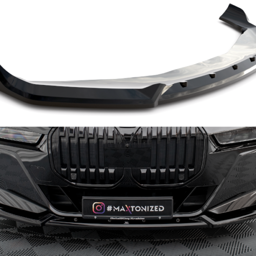 Maxton Design priekinio bamperio apdaila v2 BMW 7-er (G70) (M-Sport/M760e)