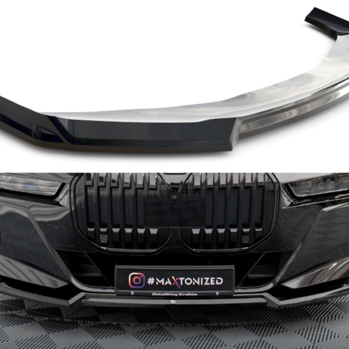 Maxton Design priekinio bamperio apdaila v3 BMW 7-er (G70) (M-Sport/M760e)