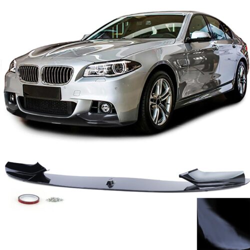 Priekinio bamperio performance apdaila BMW 5 F10/F11 10-17 juoda blizgi