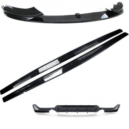 Performance apdailų komplektas BMW F32, F33, F36 435i 440i Juodas Blizgus