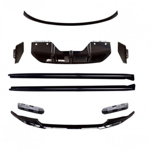 Performance papildomų apdailų komplektas BMW X6 F16 M Sport modeliams Juodas blizgus