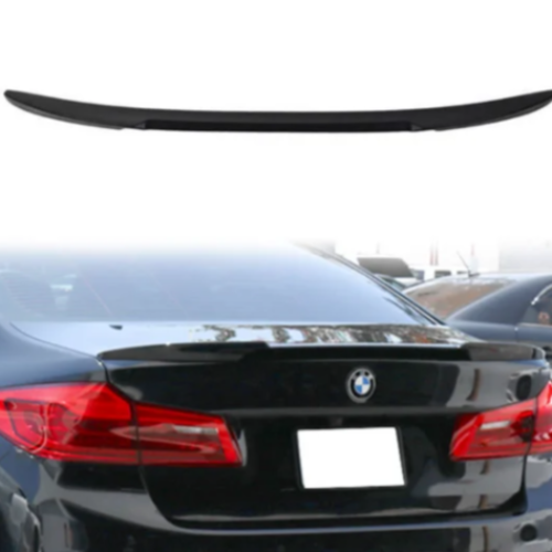 M4 Stiliaus bagažinės spoileris BMW G30, F90 M5 juodas blizgus