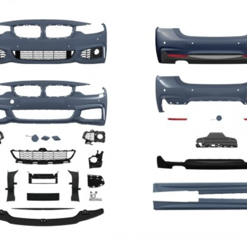 M Sport Apdailos komplektas BMW F36 Gran Coupe 428, 430 modeliams Su PDC, Su apiplovimu