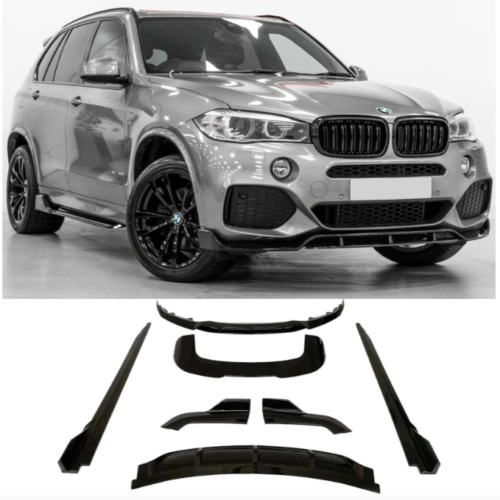 Knight Aero papildomų apdailų komplektas BMW X5 F15 M Sport modeliams Juodas blizgus