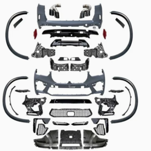 BMW X5M išvaizdos bamperių komplektas BMW X5 G05 modeliams (be slenksčių)