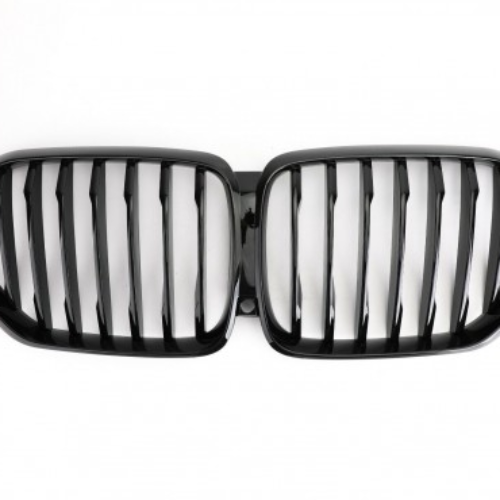 Priekinio bamperio grotelės BMW X5 G05 nuo 2018 juodos blizgios