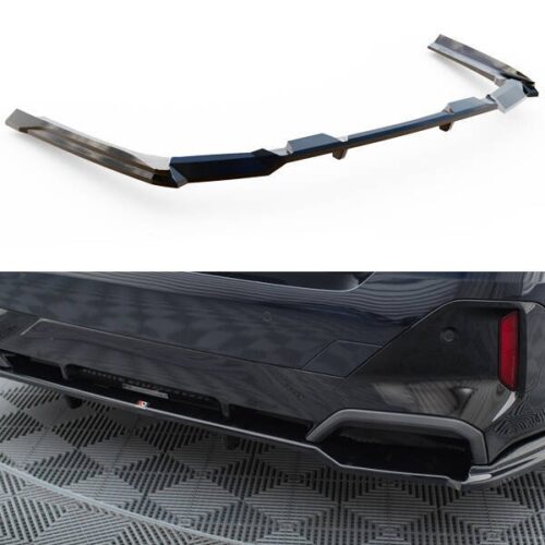 Maxton Design galinio bamperio apdaila (su vertikalėmis) V2 BMW 5-er (G60) (M-Sport) (Preface)