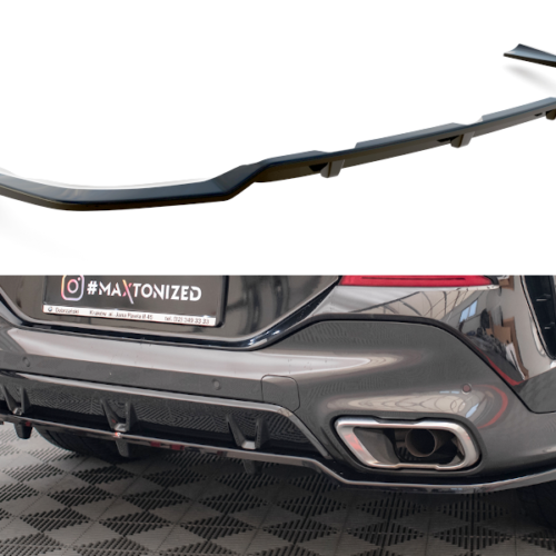 Maxton Design galinio bamperio apdaila (su vertikalėmis) V2 BMW X6-er (G06) (M-Sport) (Preface)