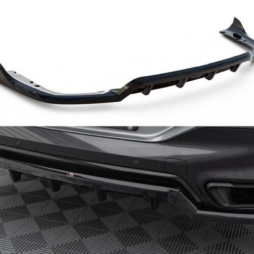 Maxton Design galinio bamperio apdaila (su vertikalėmis) V2 BMW X6-er (G06) (M-Sport) (Facelift)