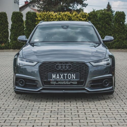 Maxton Design priekinio bamperio apdaila v3 Audi A6/S6 (C7) (S-line) (Saloon/Avant) (Facelift)
