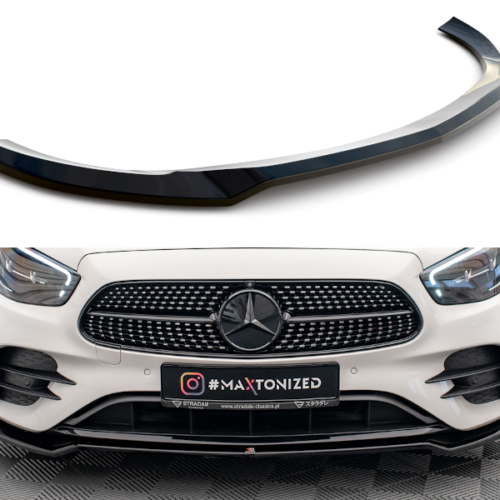 Maxton Design priekinio bamperio apdaila V1 Mercedes E (W213) (AMG-line) (Sedanas/Universalas) (Facelift)