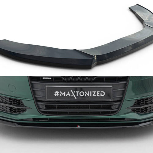 Maxton Design priekinio bamperio apdaila v2 AUDI A6/S6 (C7) (S-line) (Preface)