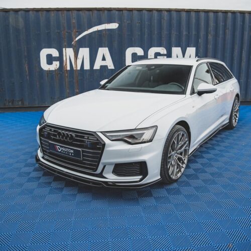 Maxton Design priekinio bamperio apdaila v3 AUDI A6/S6 (C8) (S-line) (Saloon/Avant)