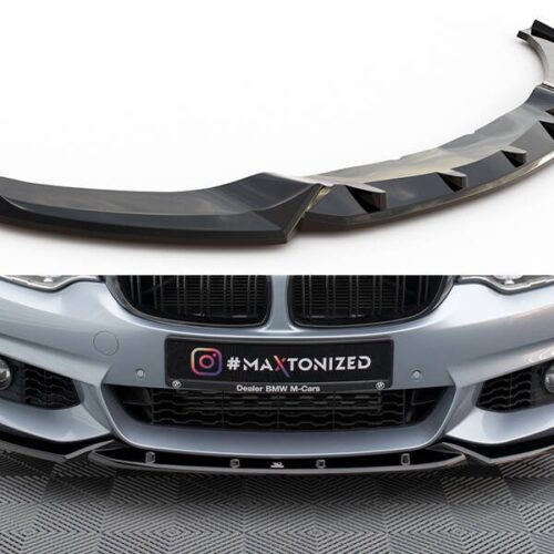 Maxton Design priekinio bamperio apdaila V3 BMW 4-er (F32) (M-Sport)