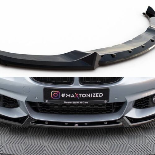Maxton Design priekinio bamperio apdaila V4 BMW 4-er (F32) (M-Sport) (Preface/Facelift)