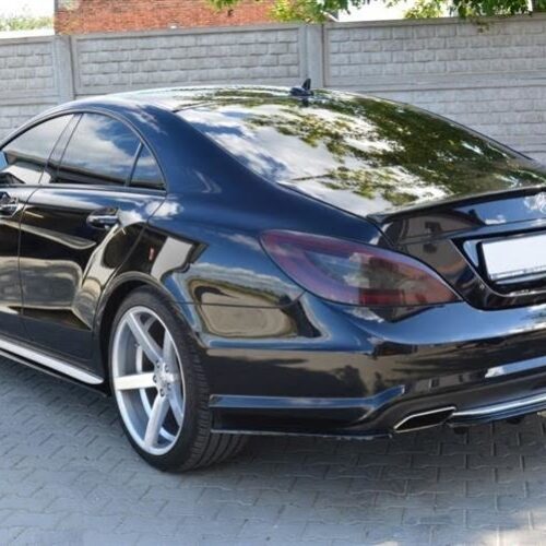 Maxton Design galinio bamperio šoninės apdailos Mercedes CLS (W218) (AMG Line)