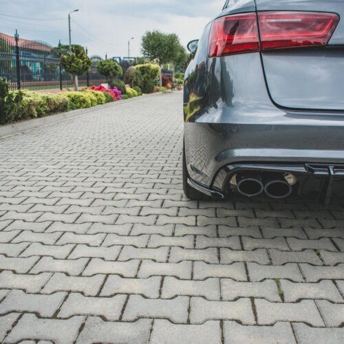 Maxton Design galinio bamperio šoninės apdailos v2 Audi A6/S6 (C7) (S-line) (Saloon/Avant) (Facelift)