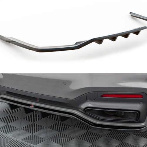 Maxton Design galinio bamperio apdaila (su vertikalėmis) v2 BMW 7 (G11/G12) (M-Sport) (Facelift)