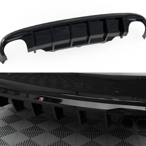 Maxton Design galinio bamperio difuzorius Audi S5 Coupe / Cabrio S-Line 8T