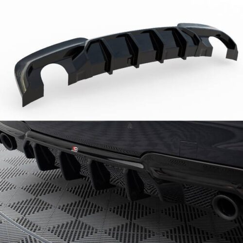 Maxton Design galinio bamperio difuzorius v2 BMW 5-er (F10/F11) (M-Sport) (0–0)