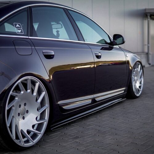 Maxton Design slenksčių apdailos Audi A6 (C6) (S-line) (Preface/Facelift)