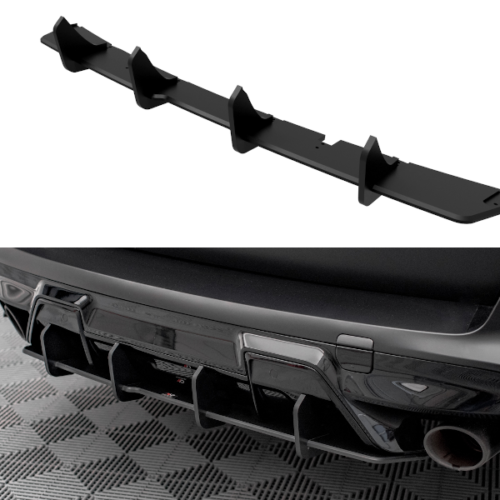 Maxton Design galinio bamperio difuzoriaus apdaila BMW X5M (F95)  (Preface) (Sustiprinta)
