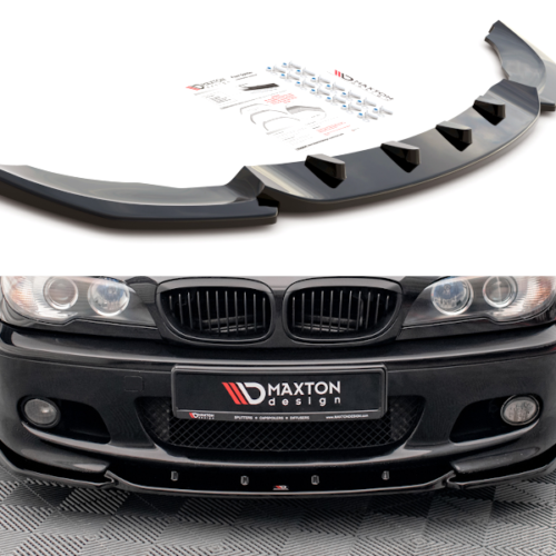 Maxton Design priekinio bamperio apdaila V2 BMW 3 (E46) (M-Pack) (Kupe)